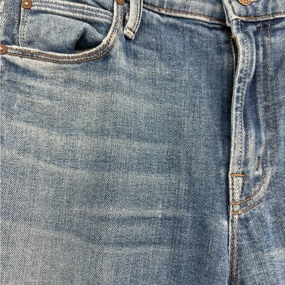 Mother denim the charmer satisfaction blue skinny jeans size 27